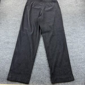 J London Pants Womens 12 Black Polyester Lycra Straight Leg Slacks Trousers